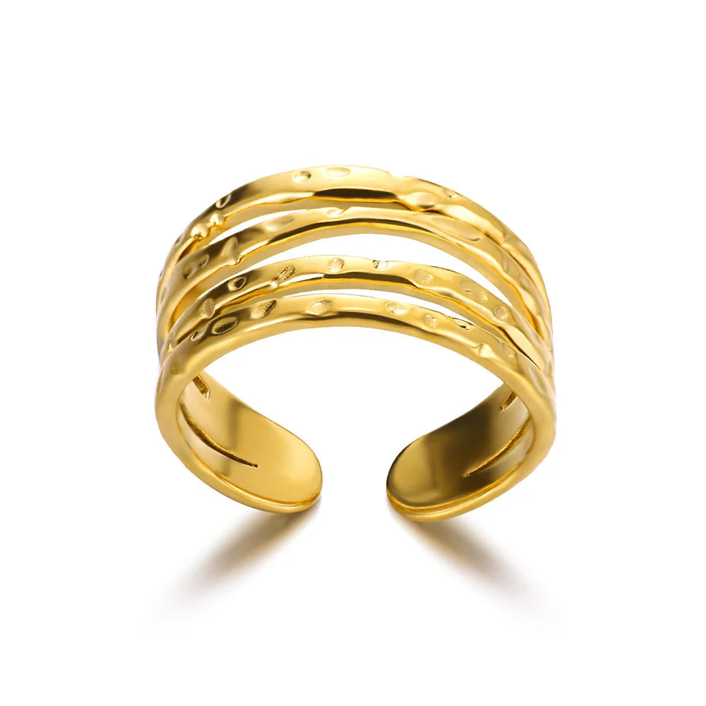 Chunky Gold Open Ring