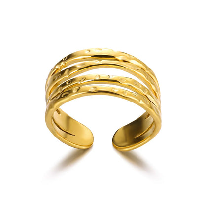 Chunky Gold Open Ring