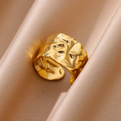 Chunky Gold Open Ring