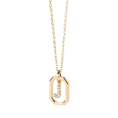 Sterling Silver Initial Necklace