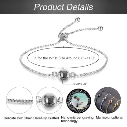 Custom Photo Projection Bracelet