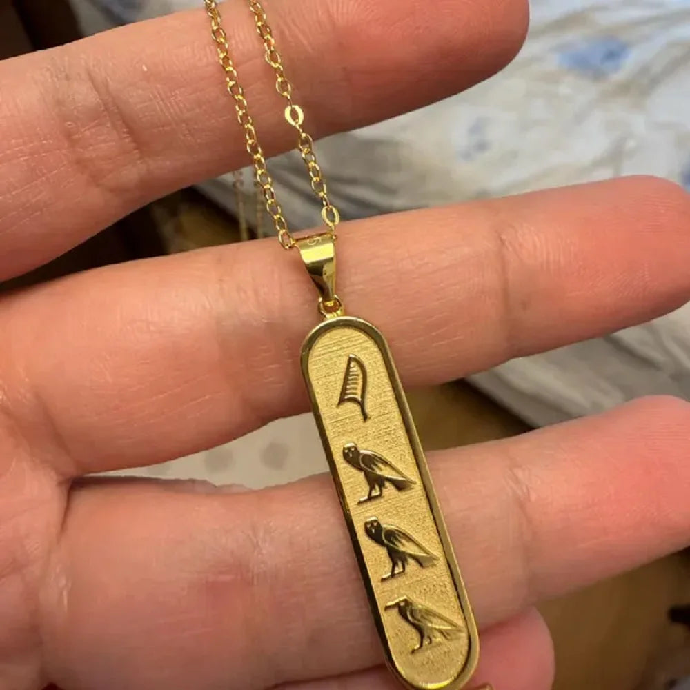Egyptian Symbol Name Necklace