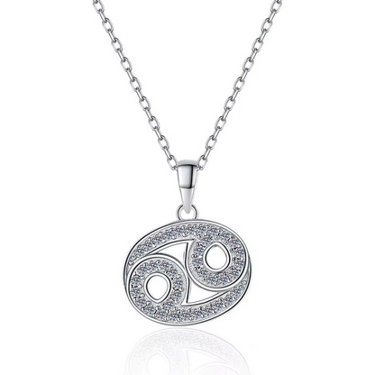 Zodiac Moissanite Necklace