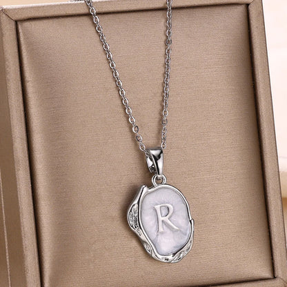 Y2K Drip Initial Necklace