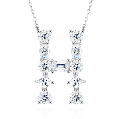 Moissanite Letter Necklace