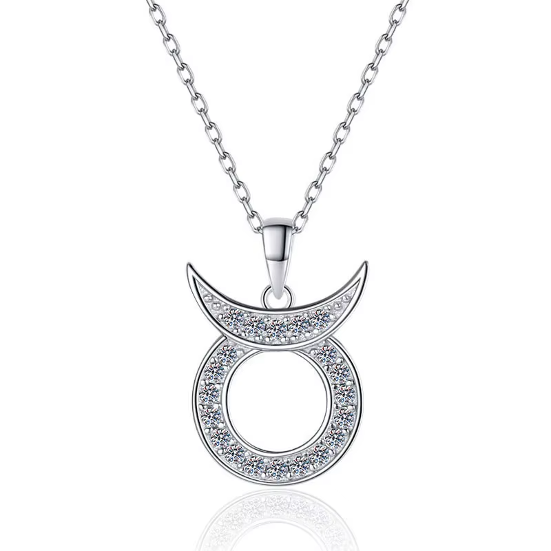 Zodiac Moissanite Necklace