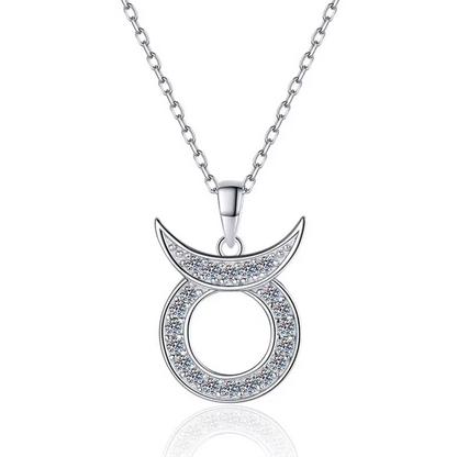 Zodiac Moissanite Necklace
