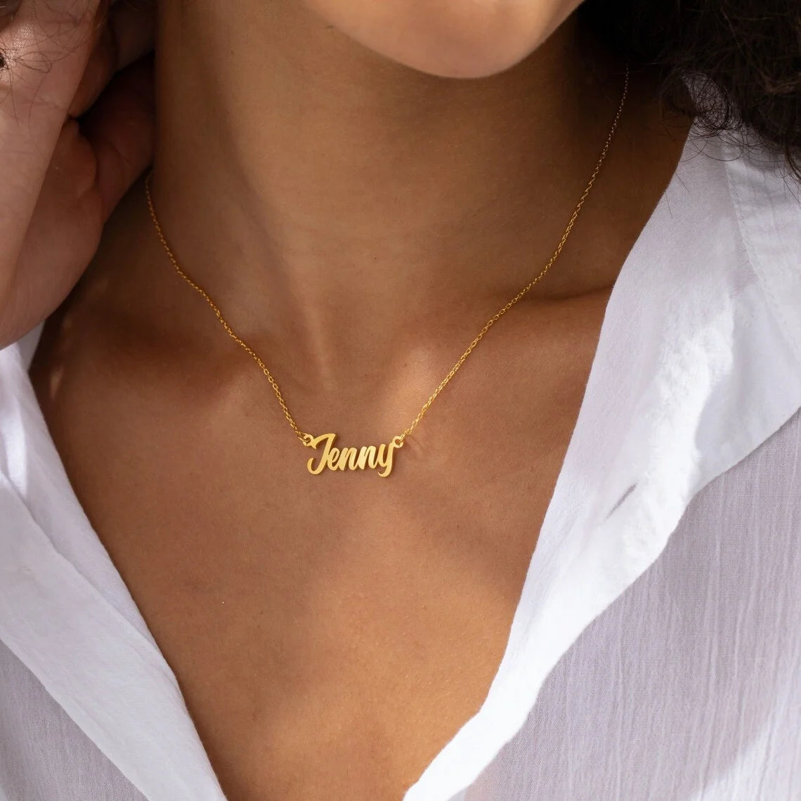 Cursive Custom Name Necklace