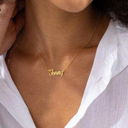 Cursive Custom Name Necklace