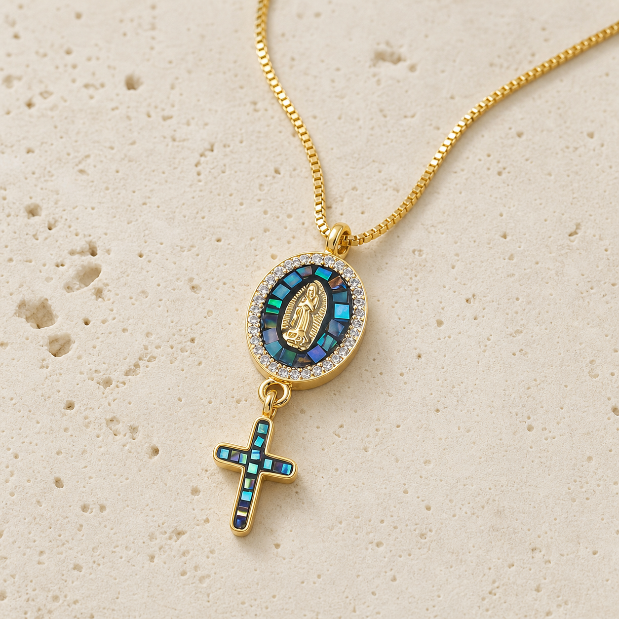 Colour Pendant Necklace by Corenia