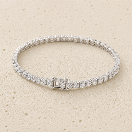 Moissanite Tennis Bracelet by Corenia