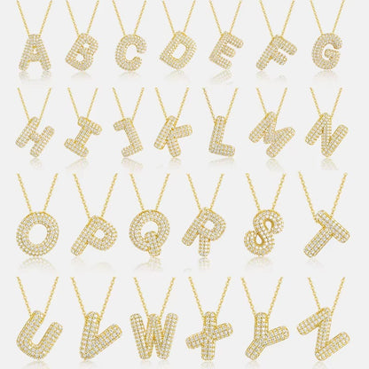Signature Initial Moissanite Necklace
