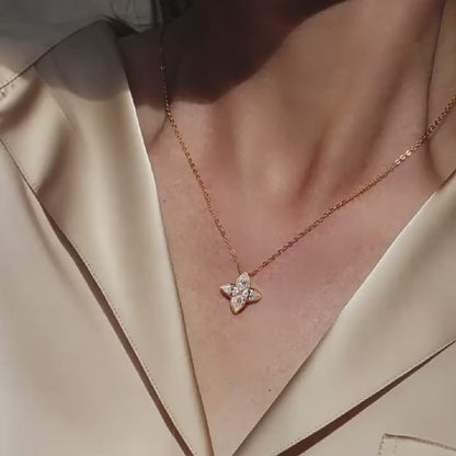 Bloom Moissanite Necklace