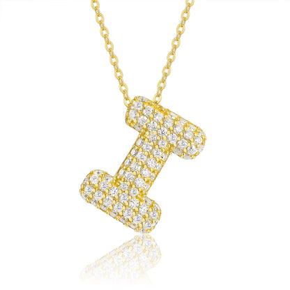Signature Initial Moissanite Necklace
