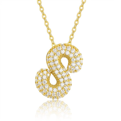 Signature Initial Moissanite Necklace