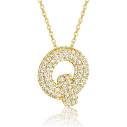 Signature Initial Moissanite Necklace