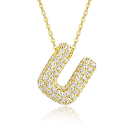 Signature Initial Moissanite Necklace