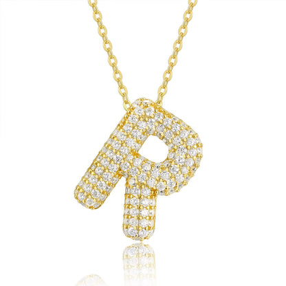 Signature Initial Moissanite Necklace