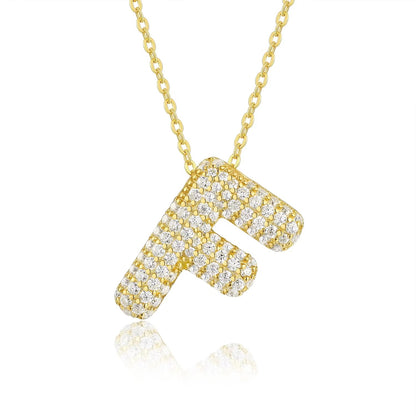 Signature Initial Moissanite Necklace