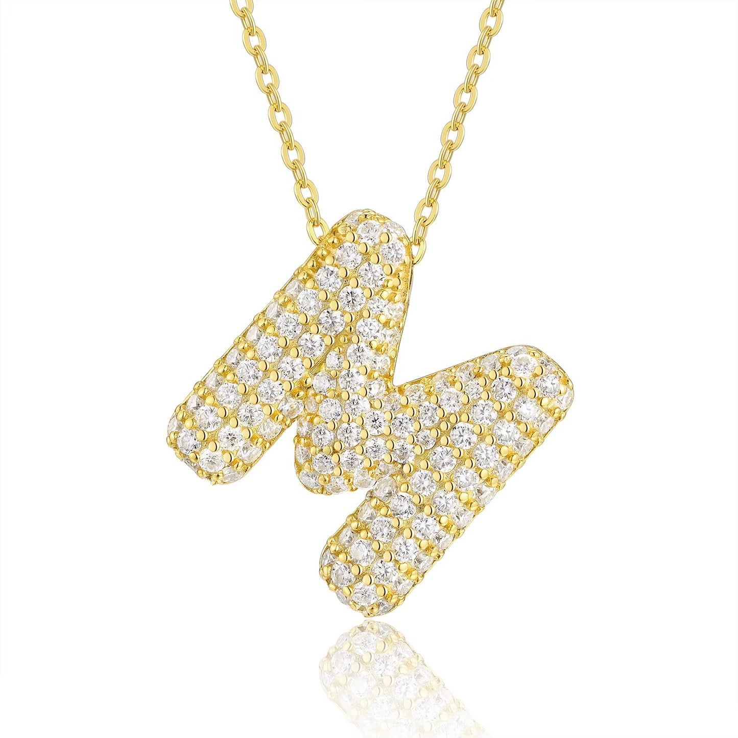 Signature Initial Moissanite Necklace