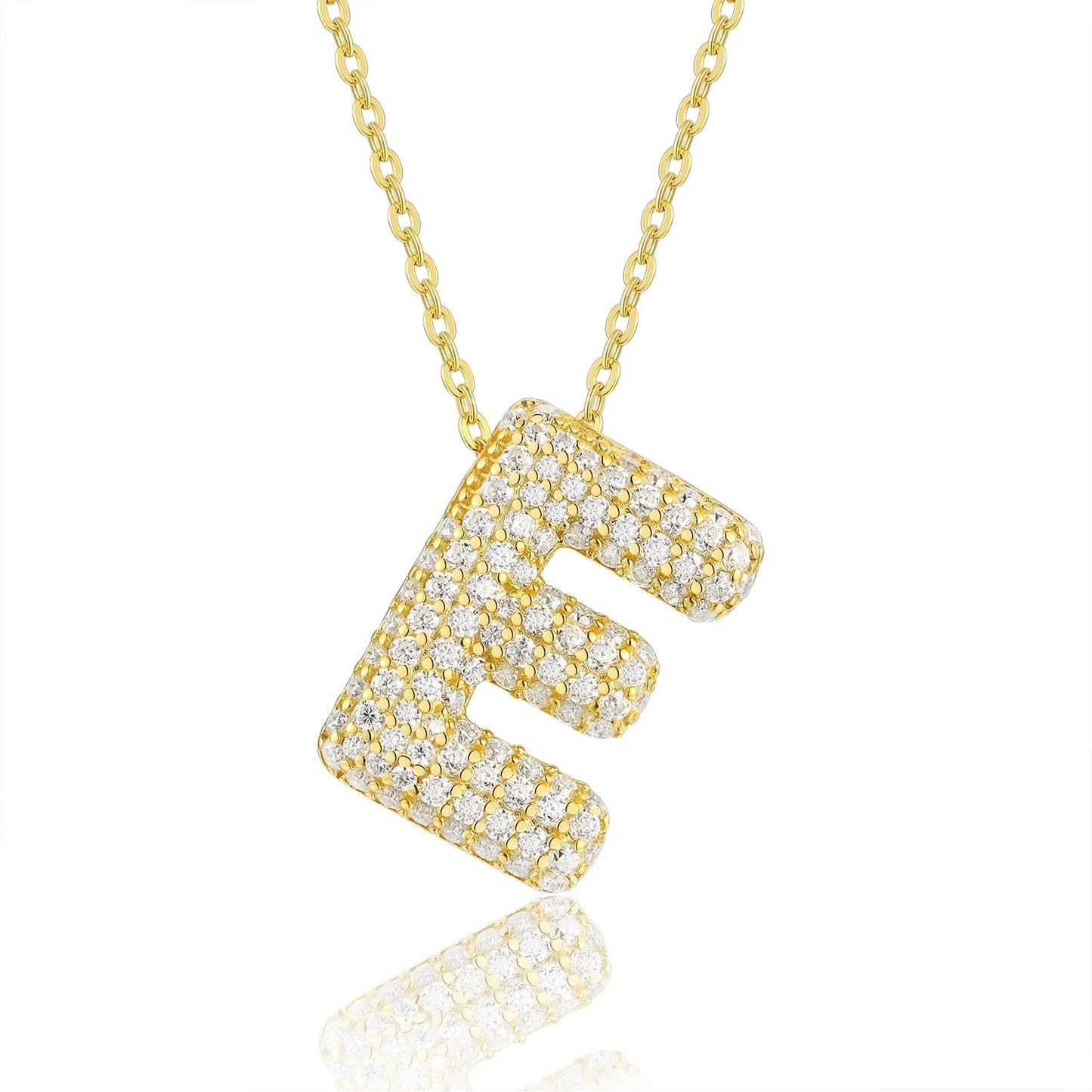 Signature Initial Moissanite Necklace
