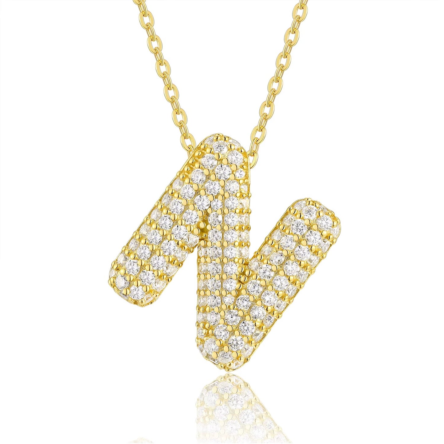 Signature Initial Moissanite Necklace