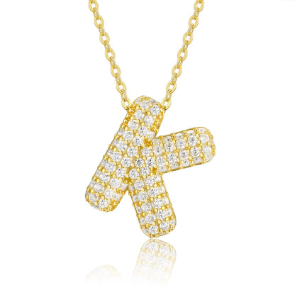 Signature Initial Moissanite Necklace