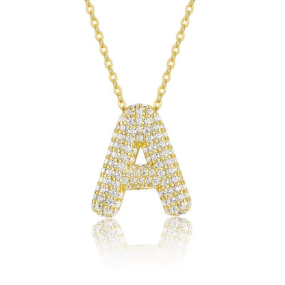 Signature Initial Moissanite Necklace