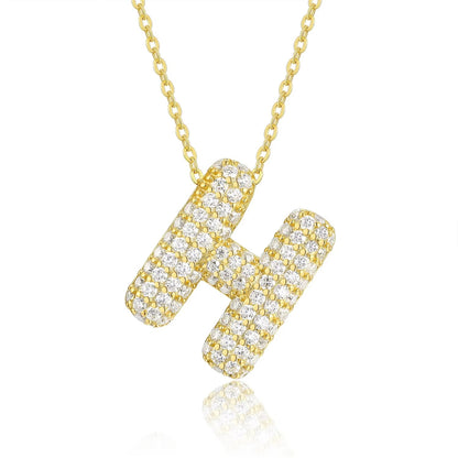 Signature Initial Moissanite Necklace